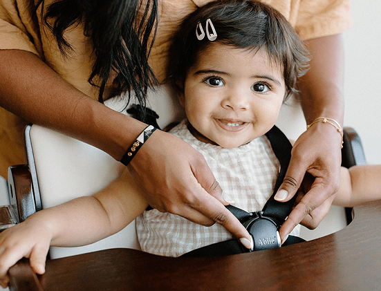 Child in Harness