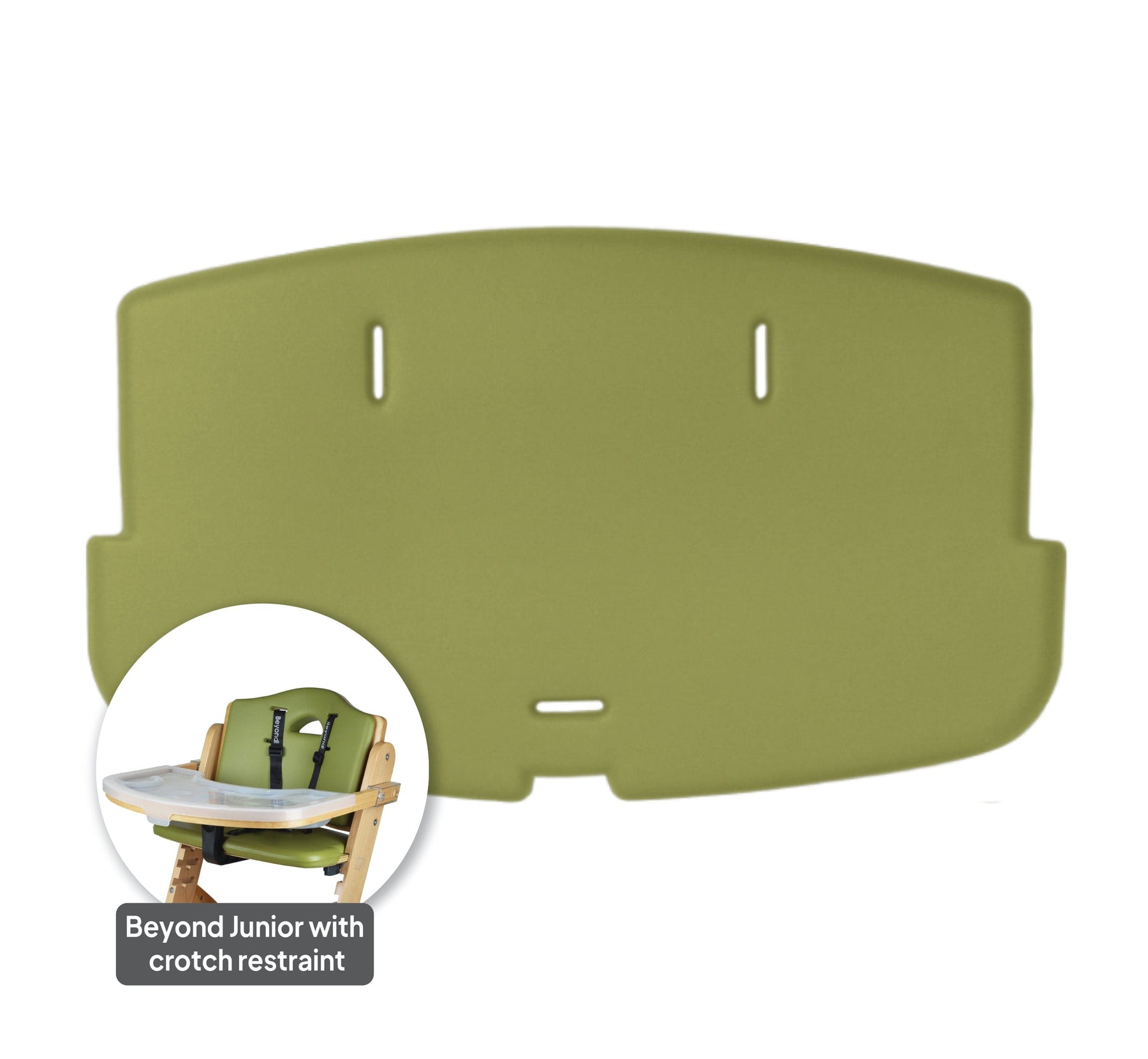 Wooden High Chair Cushion Pad Olive Seat Cushion Abiie