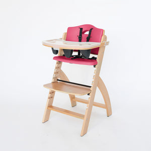 Beyond Junior® High Chair - Natural_Raspberry