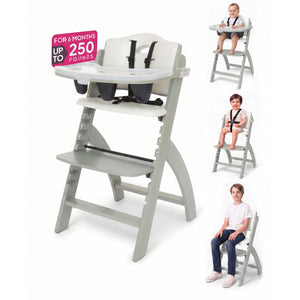 Beyond Junior® Y High Chair - Misty Grey_Dove Grey