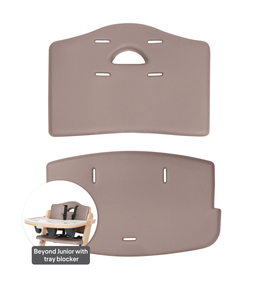 (Part Y-SM1) Cushion SET (SOFT MOCHA) – Beyond Junior® Y High Chair