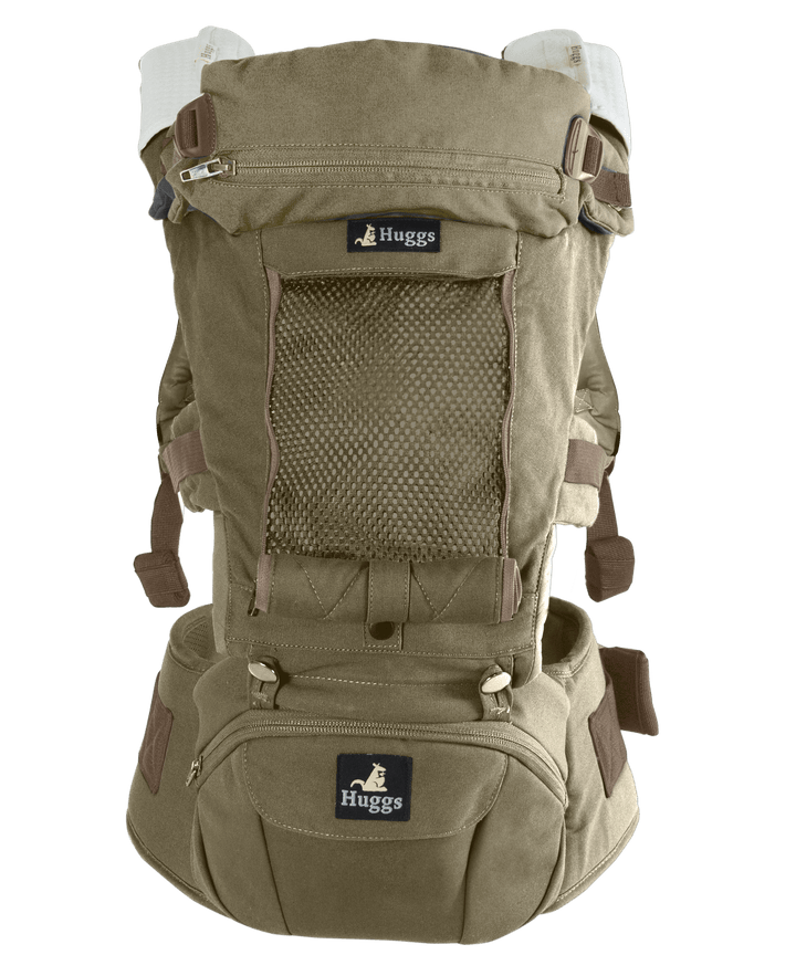 Huggs® Hip Seat Baby Carrier With Patented Hipbelt